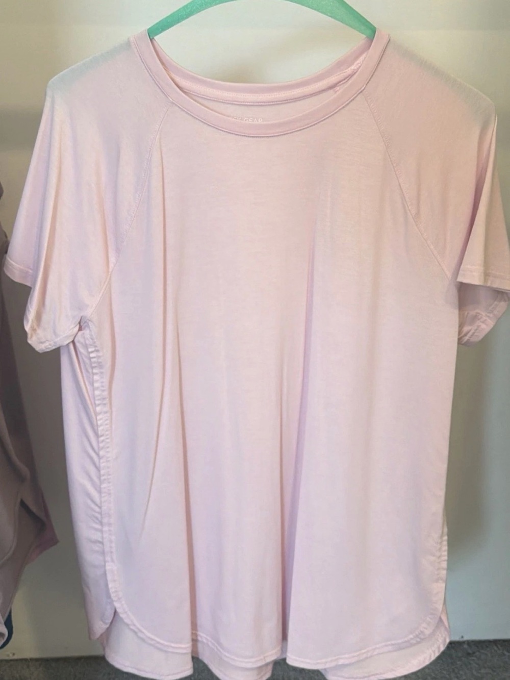 Tek Gear Women’s On The Go Short Sleeve Tee Shirt Pink Size XL